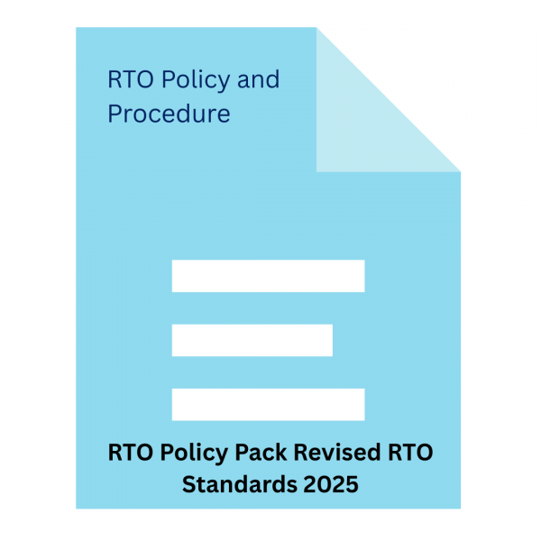 RTO Policy Pack Revised RTO Standards 2025
