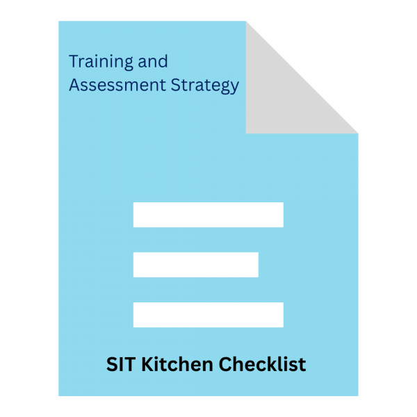 SIT Kitchen Checklist